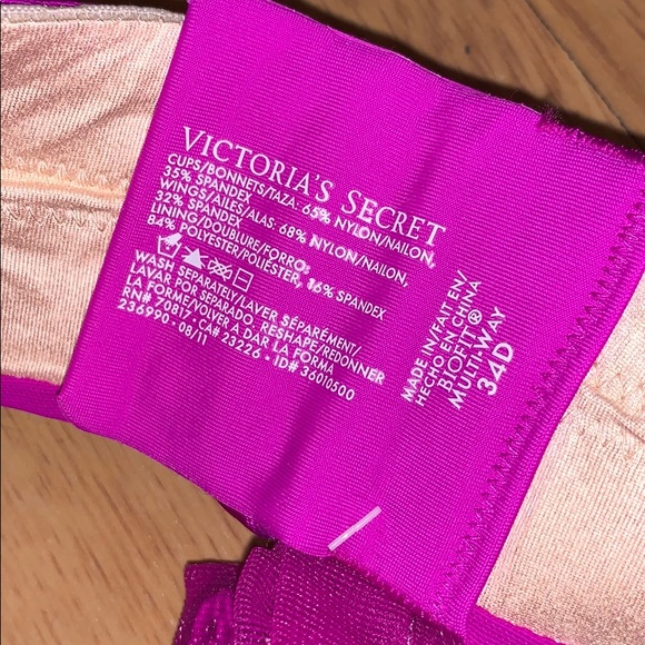 NWT Victoria's Secret BIOFit 7-Way Bra - Picture 8 of 9